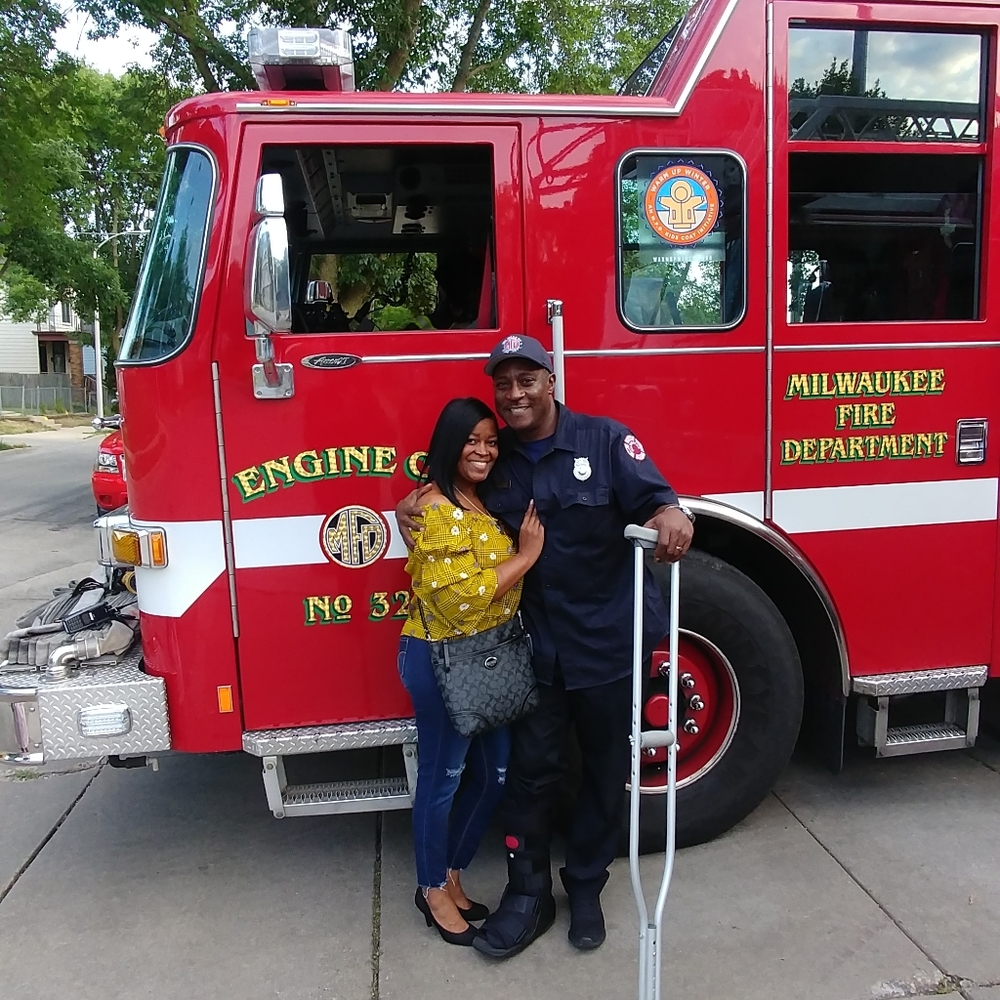 Me and my personal Firefighter